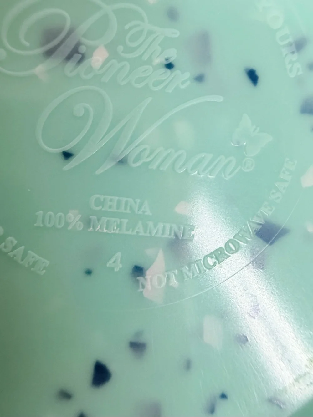 The Pioneer Woman Teal Juliette Melamine